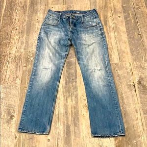 G star GS01 original Raw washed straight cut